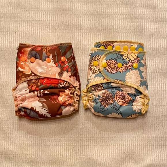 Fitted diapers rose coco - Picture 1 of 4